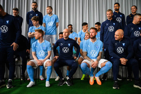 Anders Christiansen, tränare Henrik Rydström och Pontus