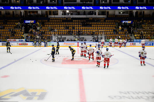 Oskarshamns och HV71s spelare