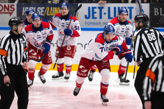 Oskarshamns Viktor Lodin jublar