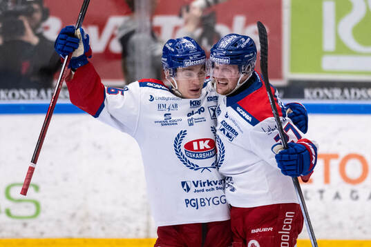 Bläddra bland fler bilder av Ishockey, Kval till SHL, HV71 - Oskarshamn