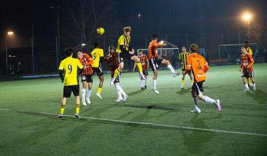 i matchen i DM för juniorer U19 mellan IFK Hässleholm och