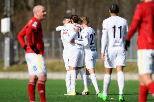 Helsingborgs Ervin Gigovic jublar