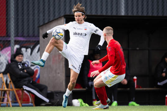 Helsingborgs Wilhelm Loeper och Falkenbergs Nils Bertilsson