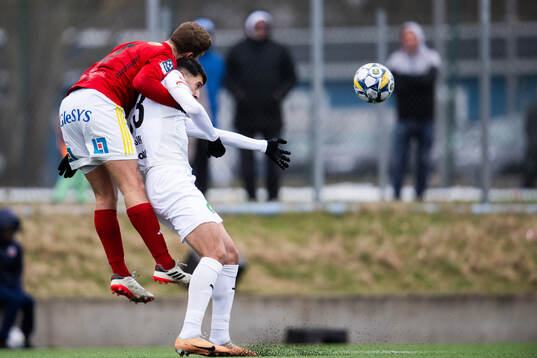 Helsingborgs Amar Muhsin och Falkenbergs Adam Eriksson