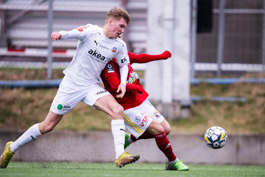 Helsingborgs Benjamin Örn och Falkenbergs Oskar Lindberg