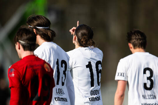 Helsingborgs Ervin Gigovic jublar