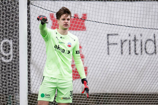 Helsingborgs målvakt Nils Arvidsson