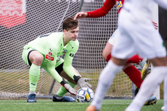 Helsingborgs målvakt Nils Arvidsson