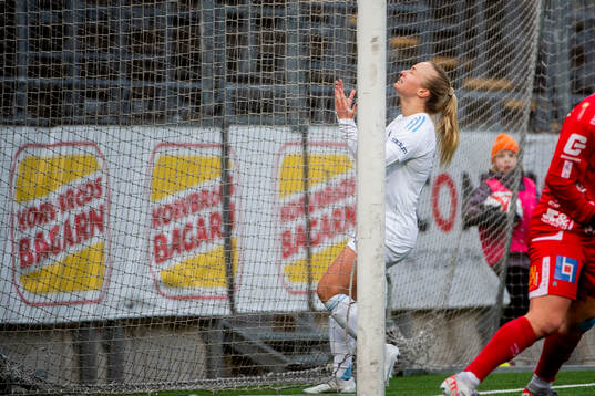 Djurgårdens Tove Almqvist deppar