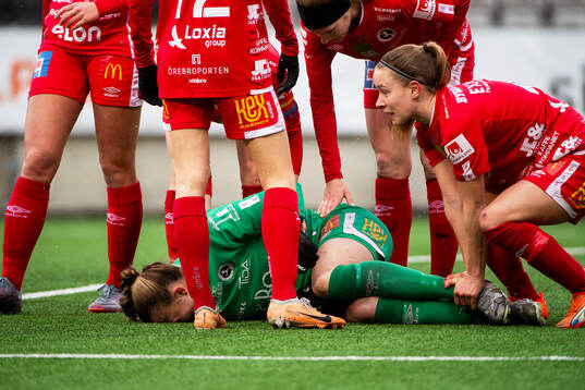 Örebros målvakt Clara Ekstrand