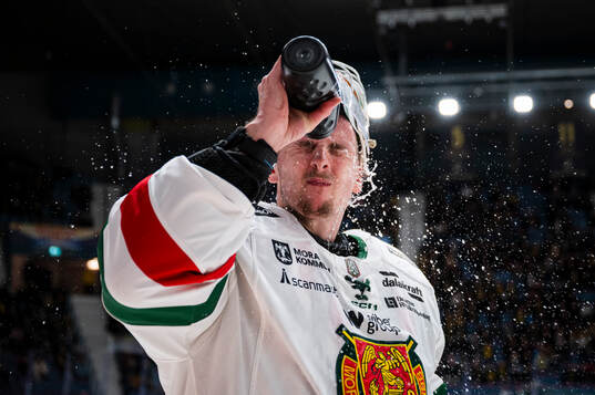 Moras målvakt Waltteri Ignatjew