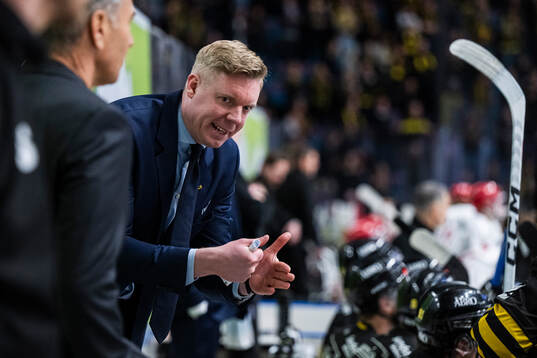 AIKs tränare Anton Blomqvist