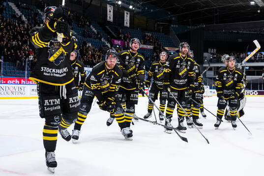 AIKs spelare jublar
