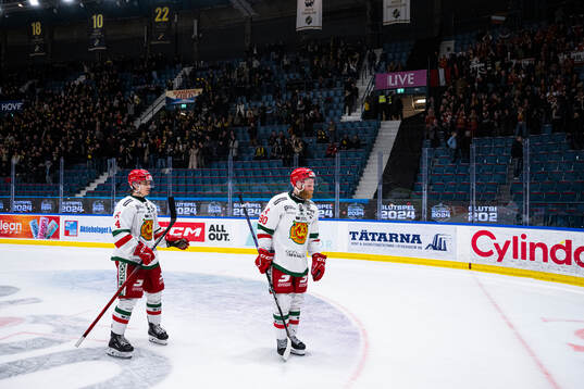 Moras Jakob Norén och Daniel Ljunggren deppar