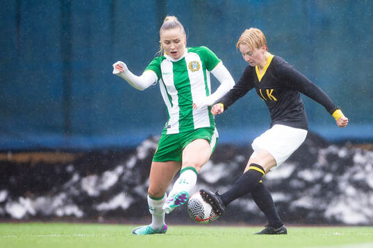 Hammarbys Anna Jøsendal och AIKs Monica Hagström