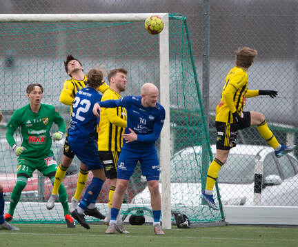 IFK Hässleholms Teddy Bergqvist, Elliot Pramberg och Felix