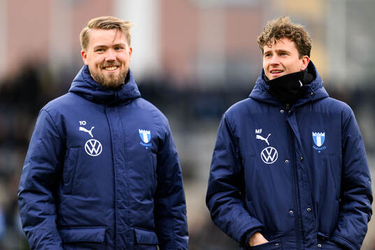 Malmö FFs assisterande tränare Theodor Olsson och