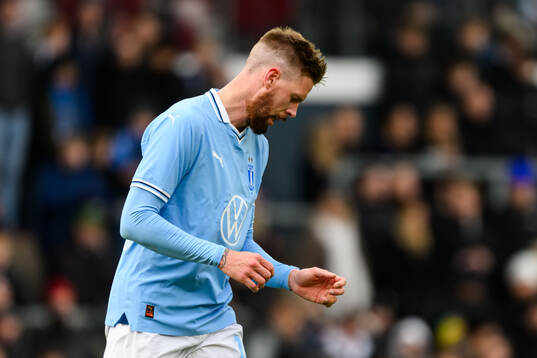 Malmö FFs Pontus Jansson deppar