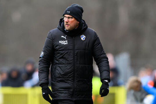Halmstads tränare Magnus Haglund