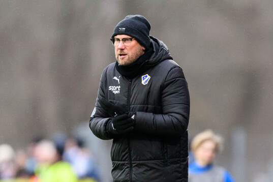 Halmstads tränare Magnus Haglund