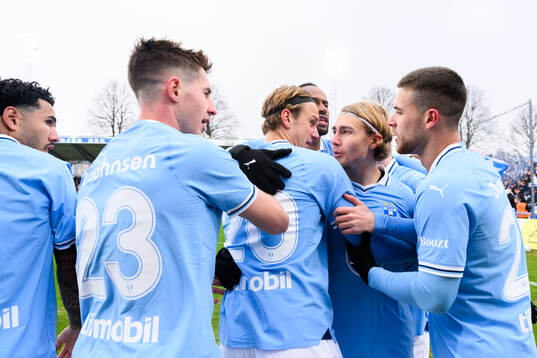 Malmö FFs Erik Botheim jublar
