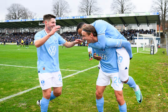 Malmö FFs Erik Botheim jublar