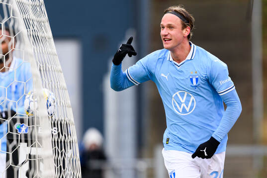 Malmö FFs Erik Botheim jublar