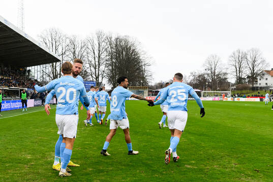 Malmö FFs Pontus Jansson jublar