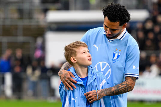 Malmö FFs Sergio Pena vid lineup