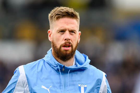 Malmö FFs Pontus Jansson vid lineup