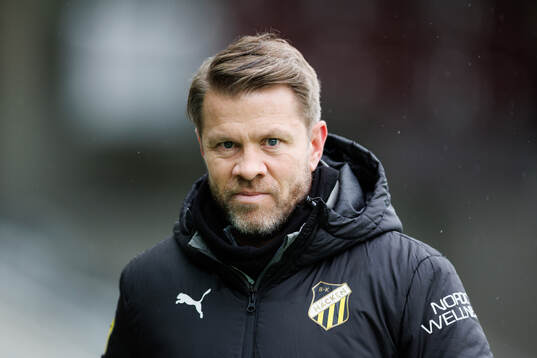 BK Häckens huvudtränare Paco Johansen