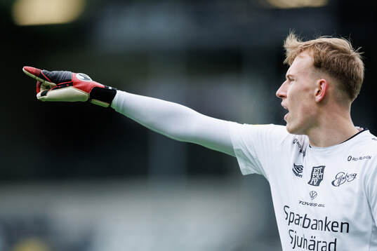 Elfsborgs målvakt Marcus Bundgaard