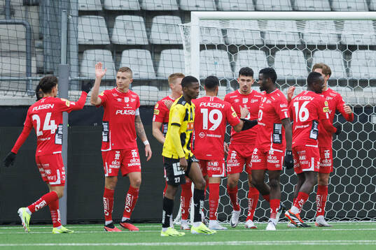 Elfsborgs Noah Söderberg jublar
