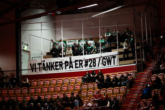 Röglesupportrarna med tifo