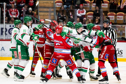 Timrå och Rögle i närkamp