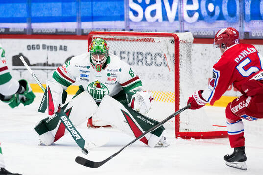 Rögles Christoffer Rifalk och Timrås Jonathan Dahlén