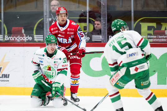 Rögles Albin Sundsvik och Timrås Anton Wedin