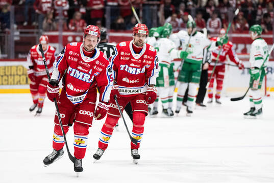 Timrås Jonathan Dahlén och Emil Pettersson deppar