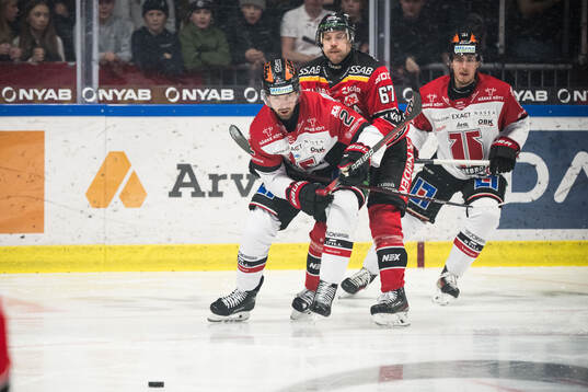 Örebros Rasmus Rissanen och Luleås Linus Omark