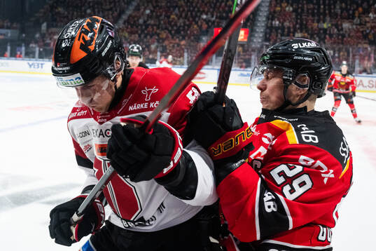 Örebros Oliver Eklind och Luleås Erik Gustafsson
