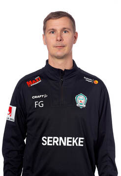 Alingsås assisterande tränare Fredrik Gustafsson