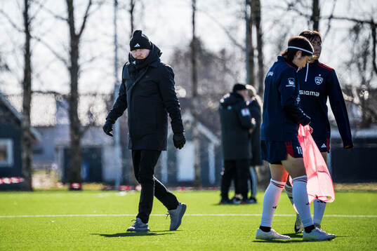 FC Rosengårds tränare Joel Kjetselberg