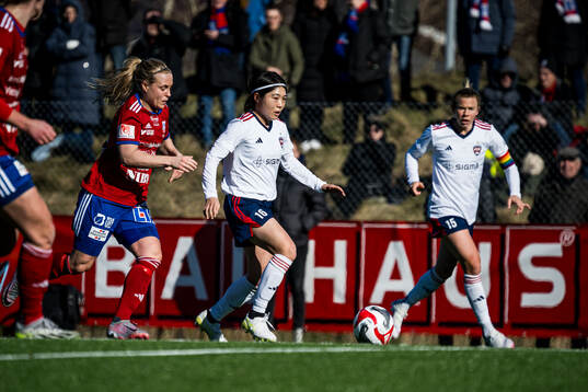 FC Rosengårds Jessica Wik och Mai Kadowaki