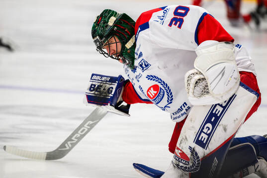 Oskarshamns målvakt Tomas Rydén