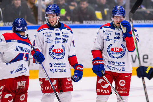 Oskarshamns Rasmus Bengtsson och Markus Nenonen deppar