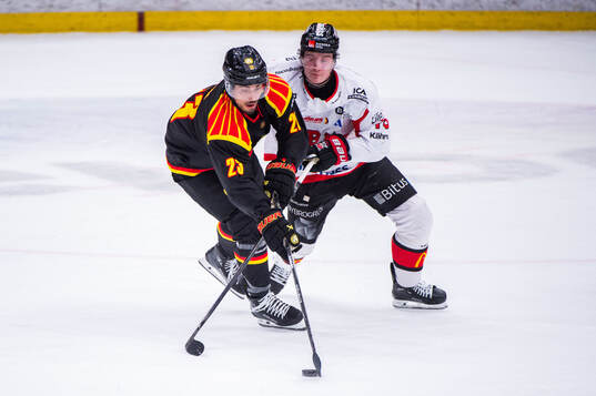 Brynäs Tyler Vesel och Nybros Daniel Ljungman