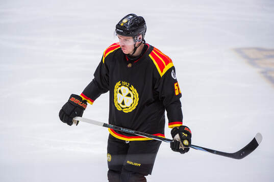Brynäs Karlis Cukste deppar