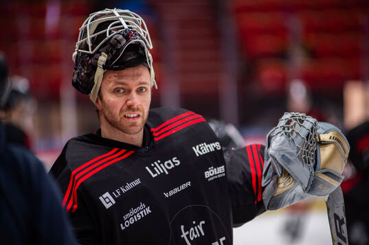 Nybros målvakt Daniel Fahlström