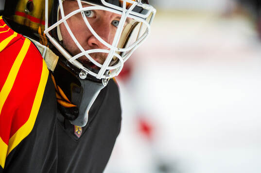 Brynäs målvakt Jared Coreau