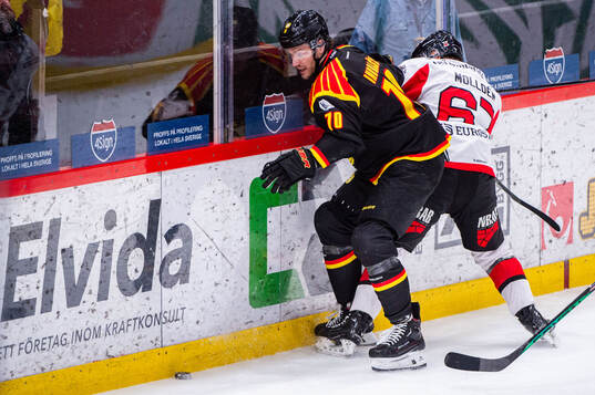 Brynäs Miks Indrasis och Nybros Alexander Molldén